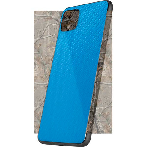 Blue Carbon Fiber Specialty Material Google Pixel 4 XL Skin